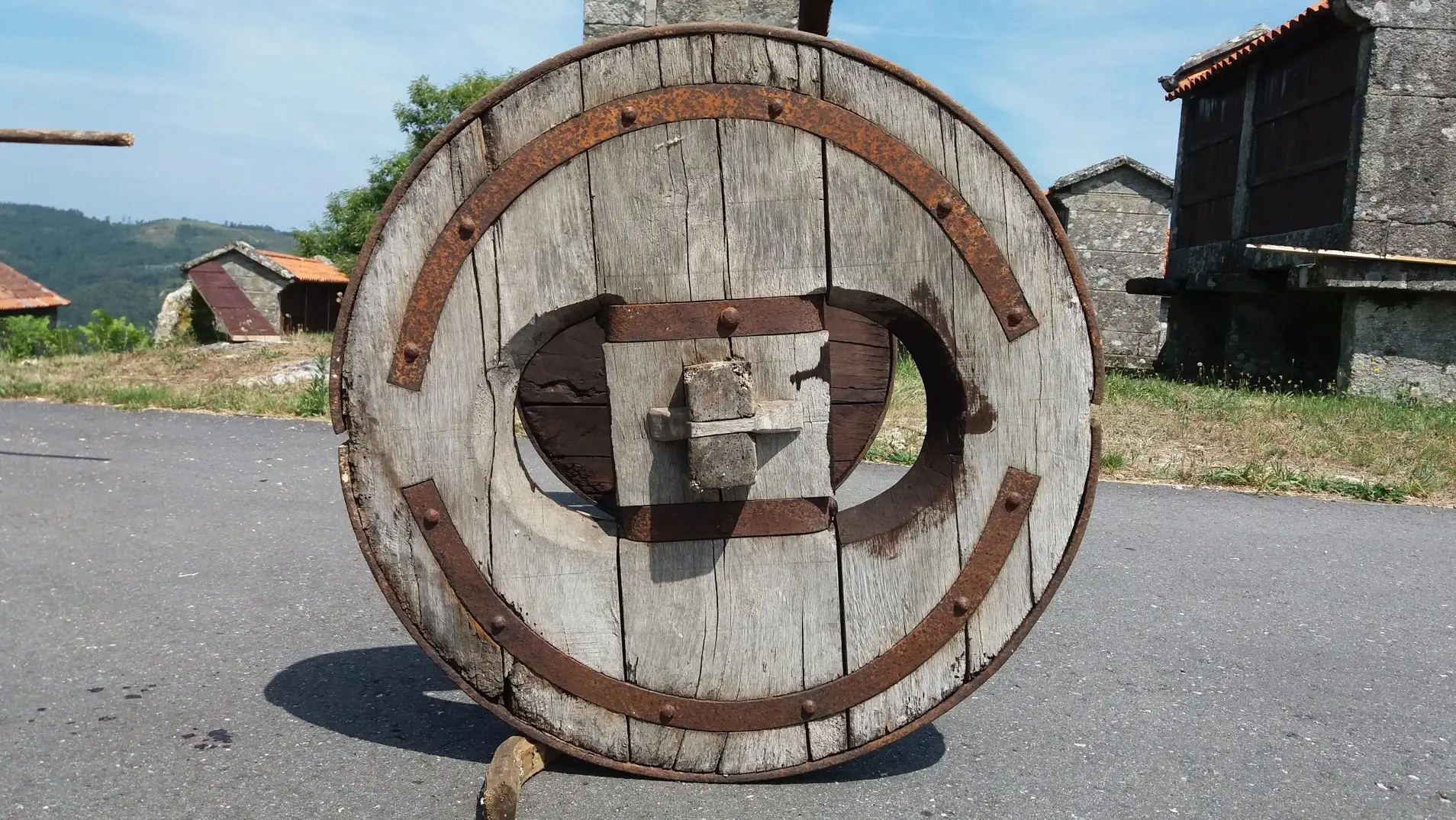 La rueda del carro de vacas de Filgueira